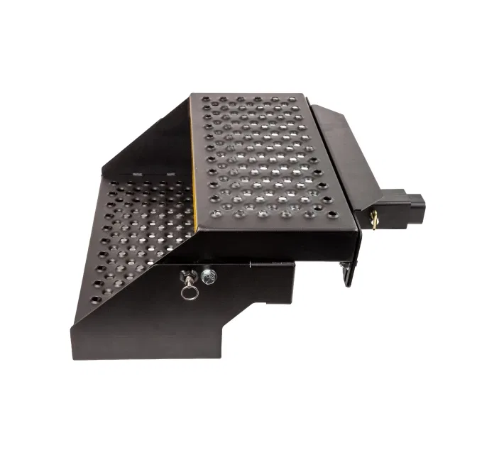UN05-JL1.HS – LEGEND FLEET Truck Step, Hitch Mount Fits 2 Inch Receiver Flat Step 500 Pound Capacity Non-Extendable F...